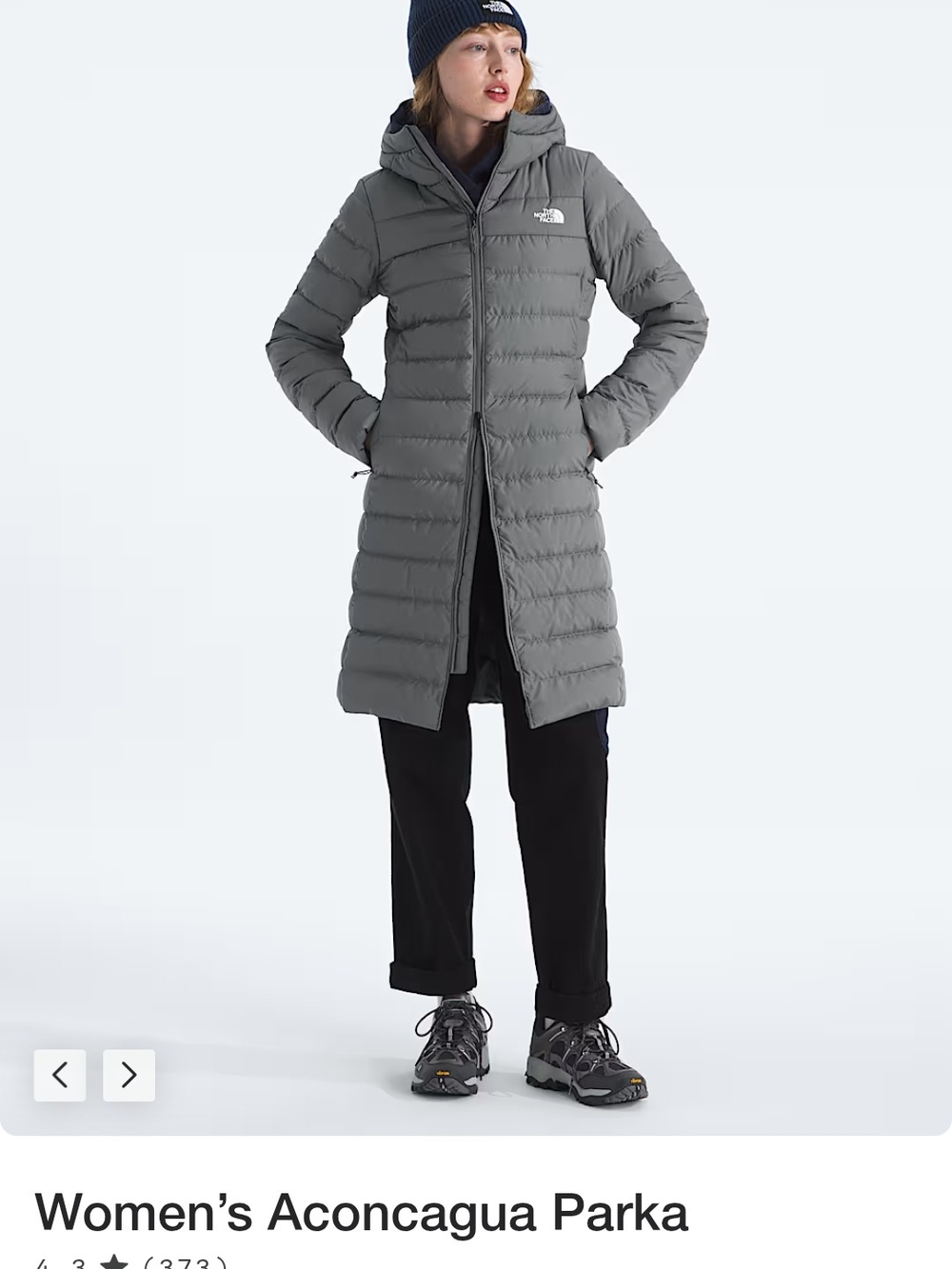 The North Face Women’s Aconcagua Parka - Gray